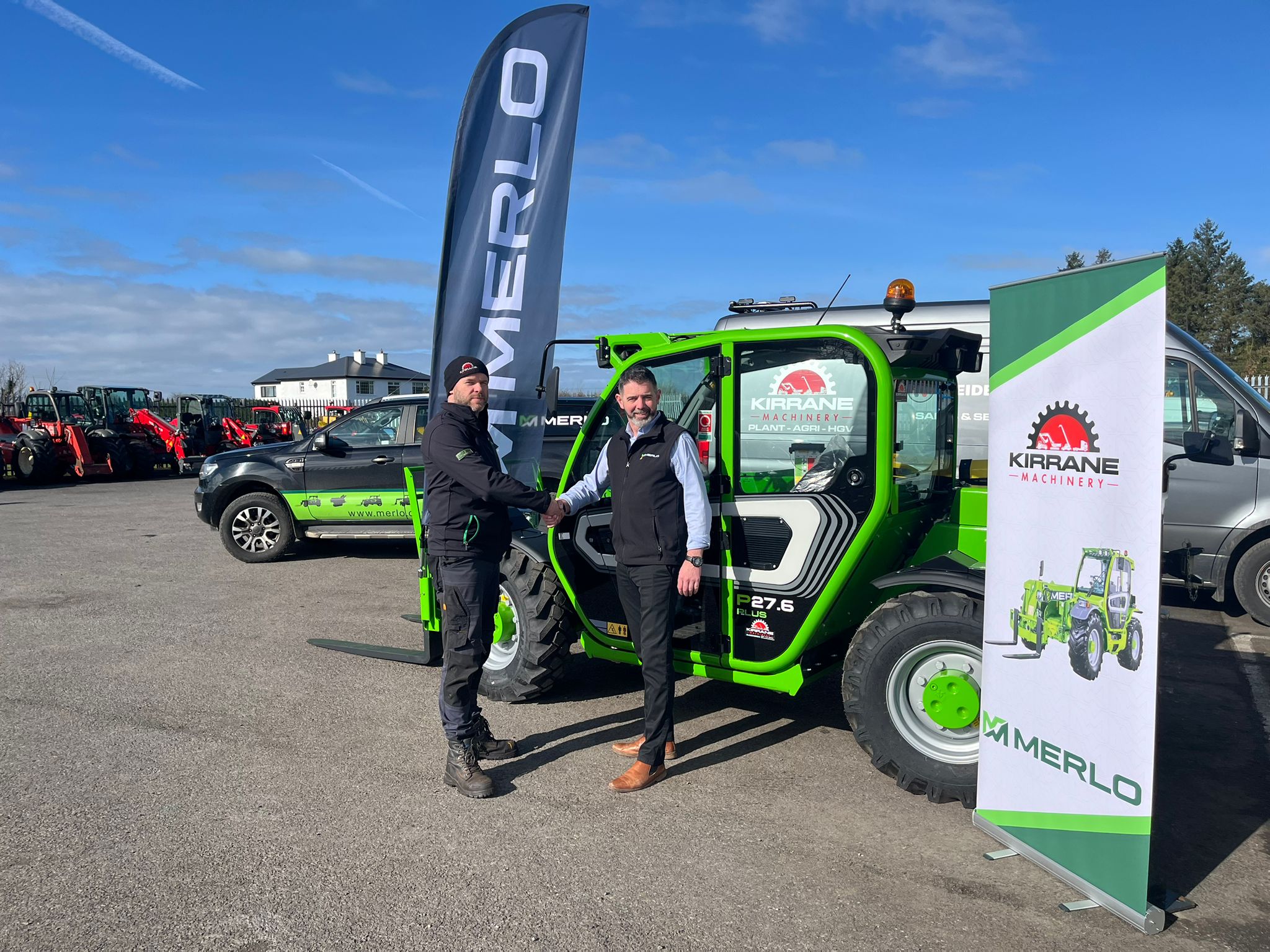 Martin Kirrane and Fran Cullen