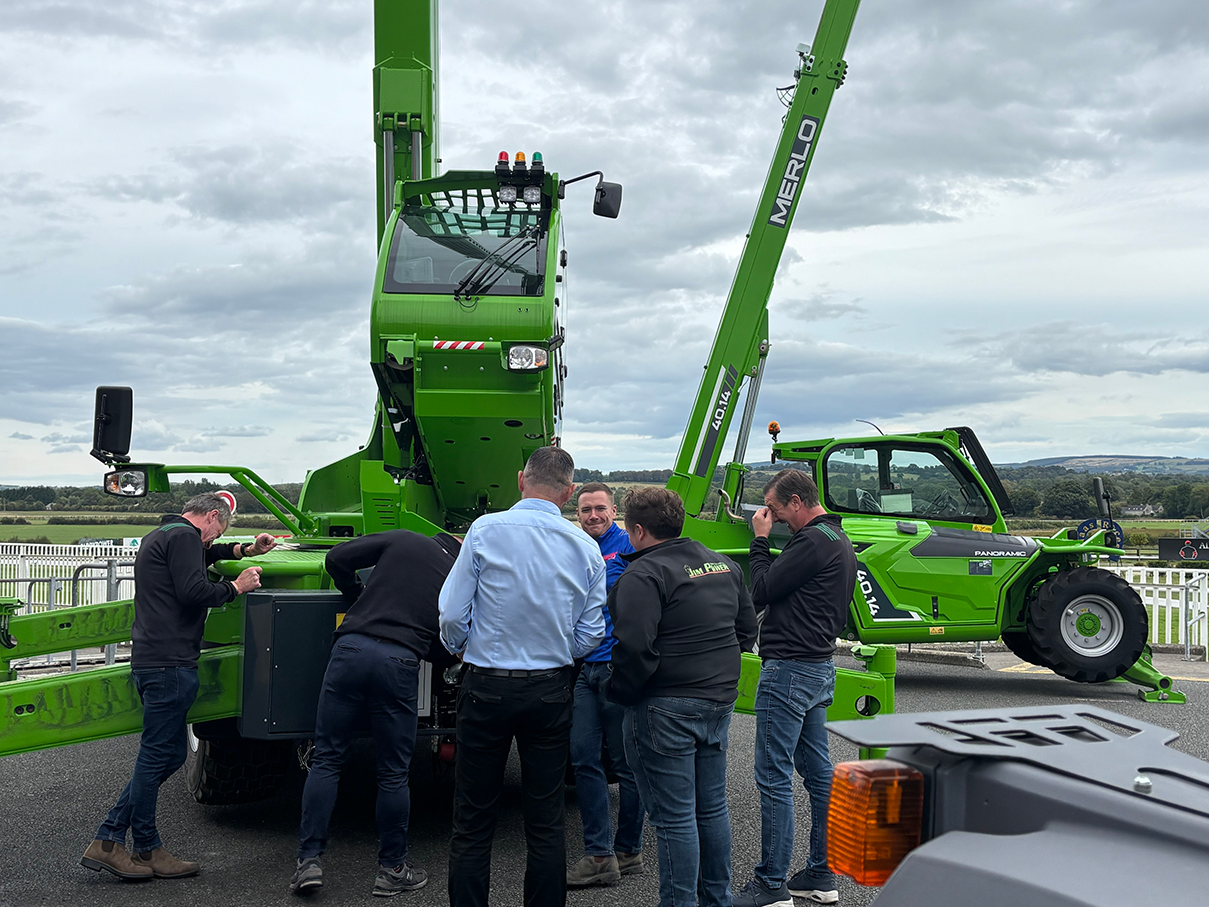 Merlo Roto training