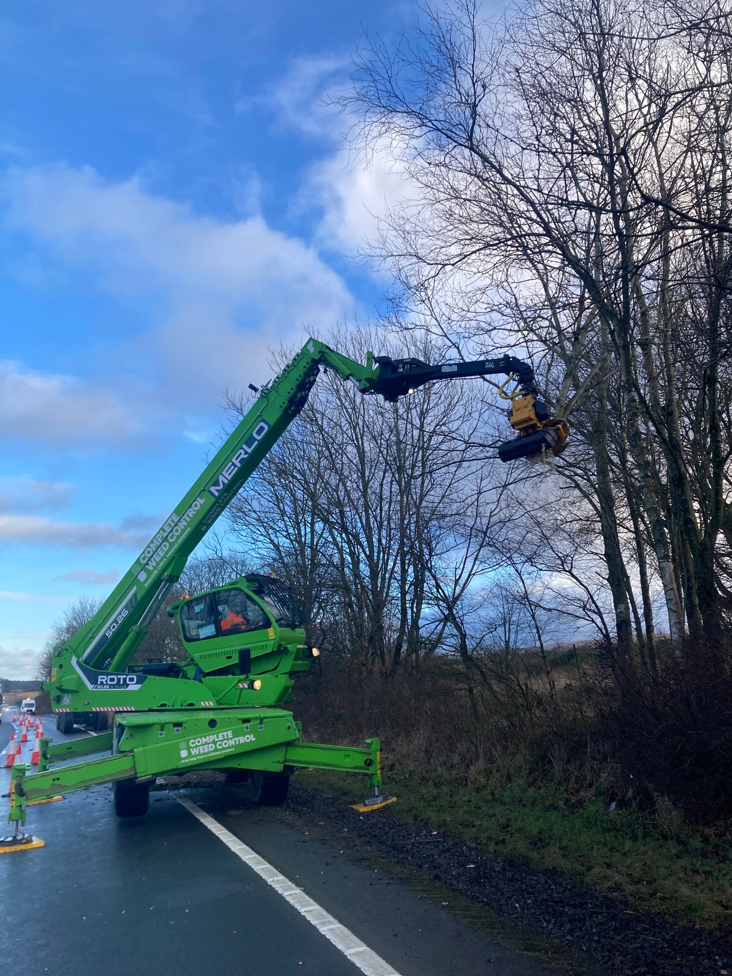 Merlo Roto complete weed control 