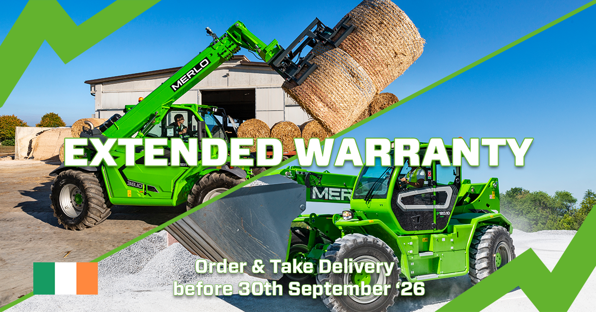 Find out about Merlo Ireland's Extended Warranty Offer