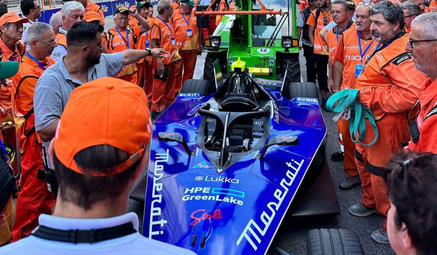 Taking Centre Stage at Formula-E Grand Prix