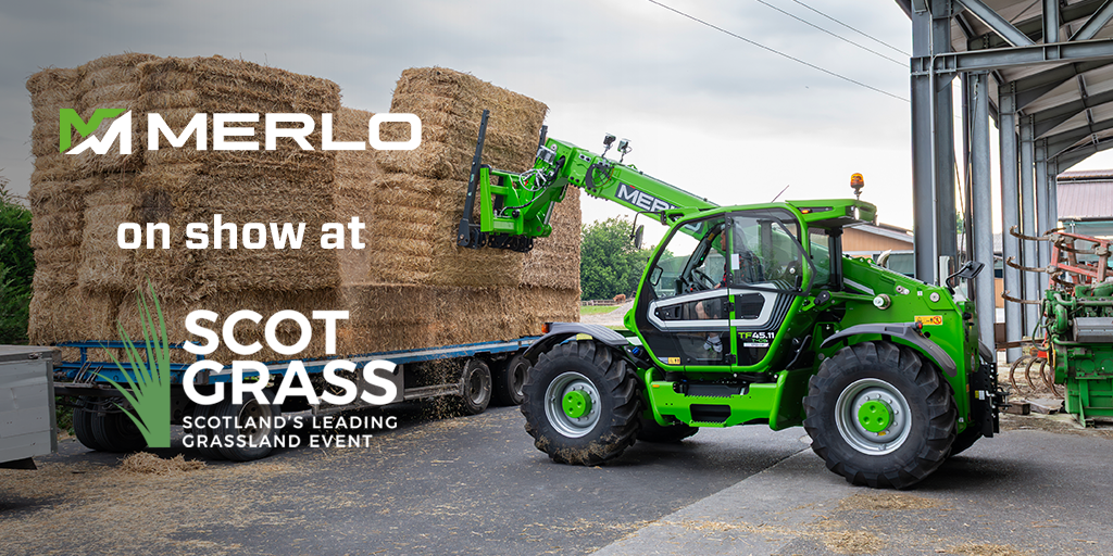 Merlo on show at Scotgrass 2026
